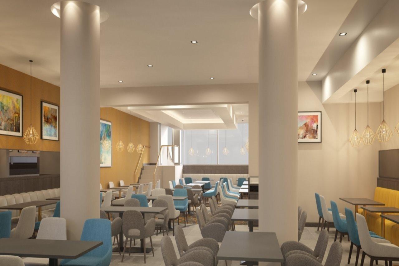 Maldron Hotel Glasgow City Exterior foto 3D rendering of the interior of the hotel